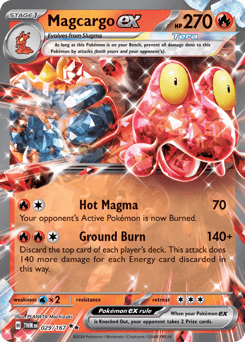 Magcargo card art