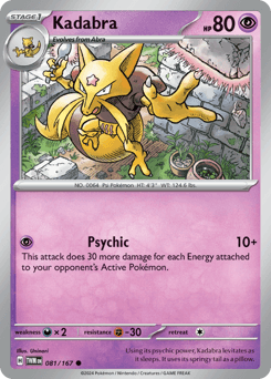 Kadabra card art
