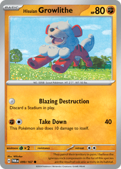 Growlithe card art