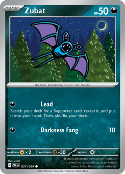 Zubat card art