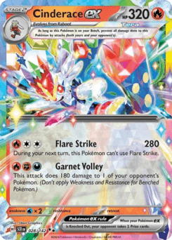 Cinderace card art