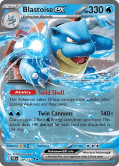 Blastoise card art