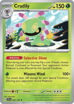 Cradily card art
