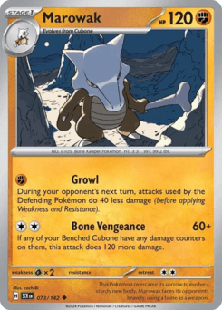 Marowak card art