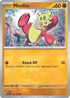 Mienfoo card art