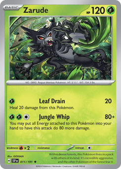 Zarude card art