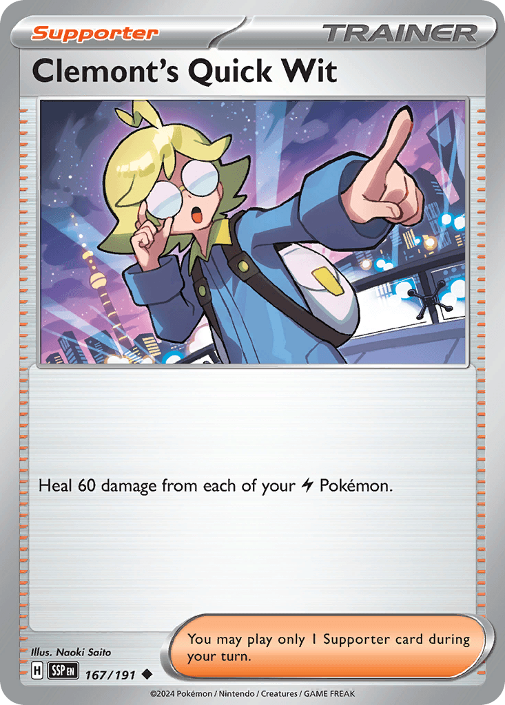Clemont’s Quick Wit