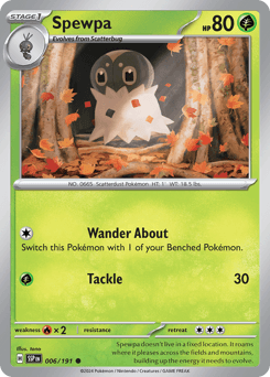 Spewpa card art