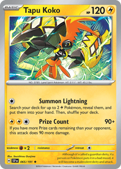 Tapu-Koko card art