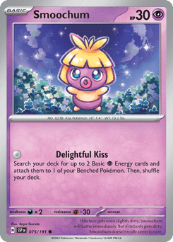 Smoochum card art