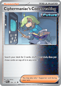 Ciphermaniac’s Codebreaking card art