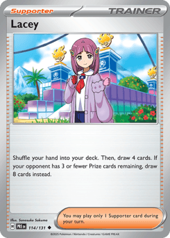 Lacey card art