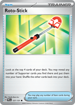 Roto-Stick card art