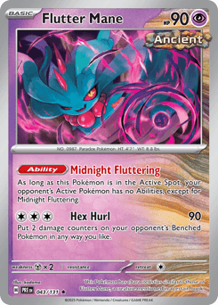 Flutter Mane card art
