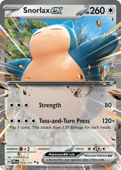 Snorlax card art