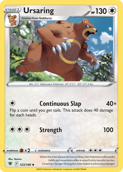 Ursaring card art