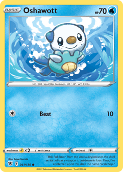 Oshawott card art