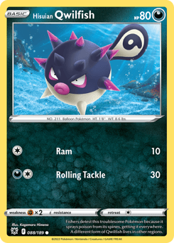 Qwilfish card art