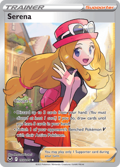 Serena card art
