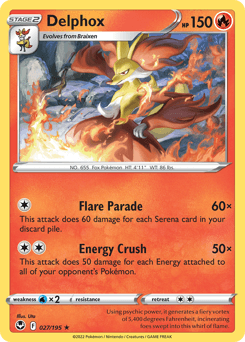 Delphox card art