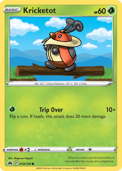 Kricketot card art