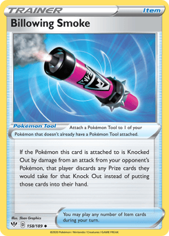 Billowing Smoke card art