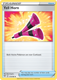 Yell Horn card art