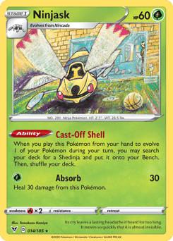 Ninjask card art