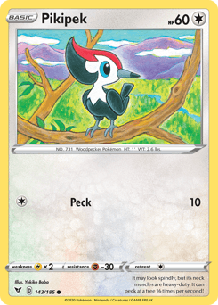 Pikipek card art