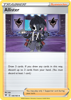 Allister card art