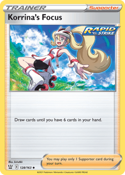 Korrina’s Focus card art