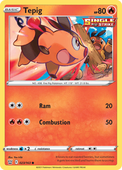 Tepig card art