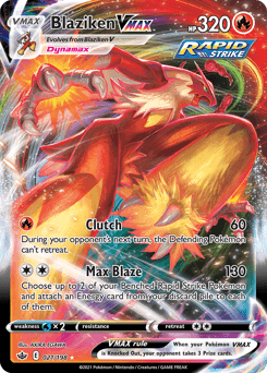 Blaziken card art