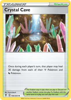 Crystal Cave card art