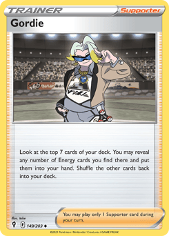 Gordie card art
