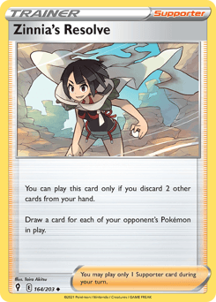 Zinnia’s Resolve card art