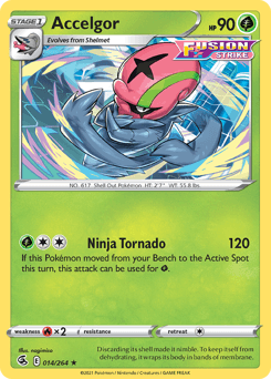 Accelgor card art