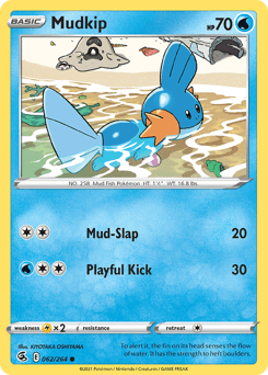 Mudkip card art