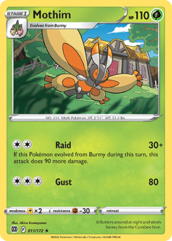 Mothim card art