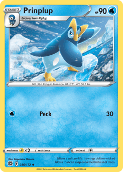 Prinplup card art