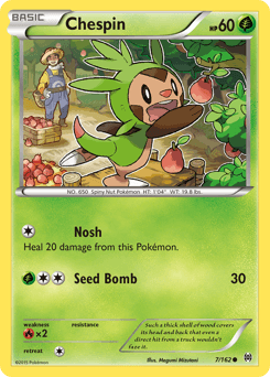 Chespin card art