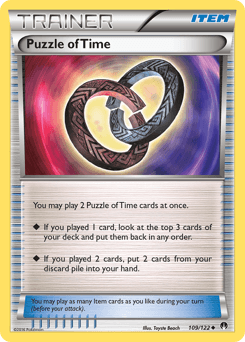 Puzzle of Time card art