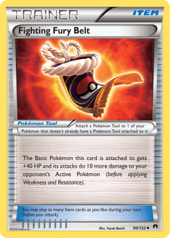 Fighting Fury Belt card art