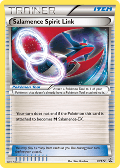 Salamence Spirit Link card art
