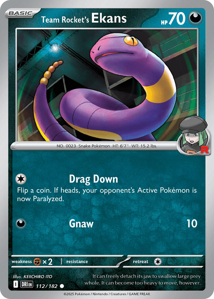 Team Rocket’s Ekans
