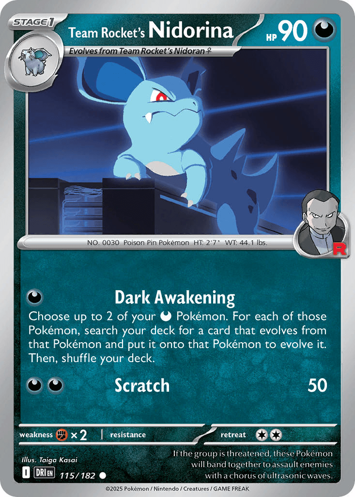 Team Rocket’s Nidorina