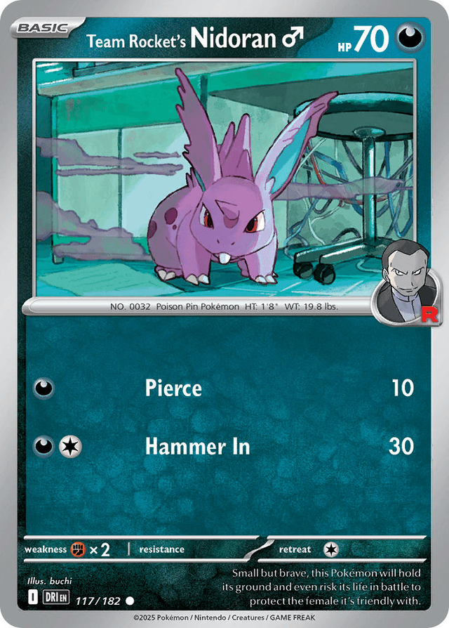 Nidoran Male card art