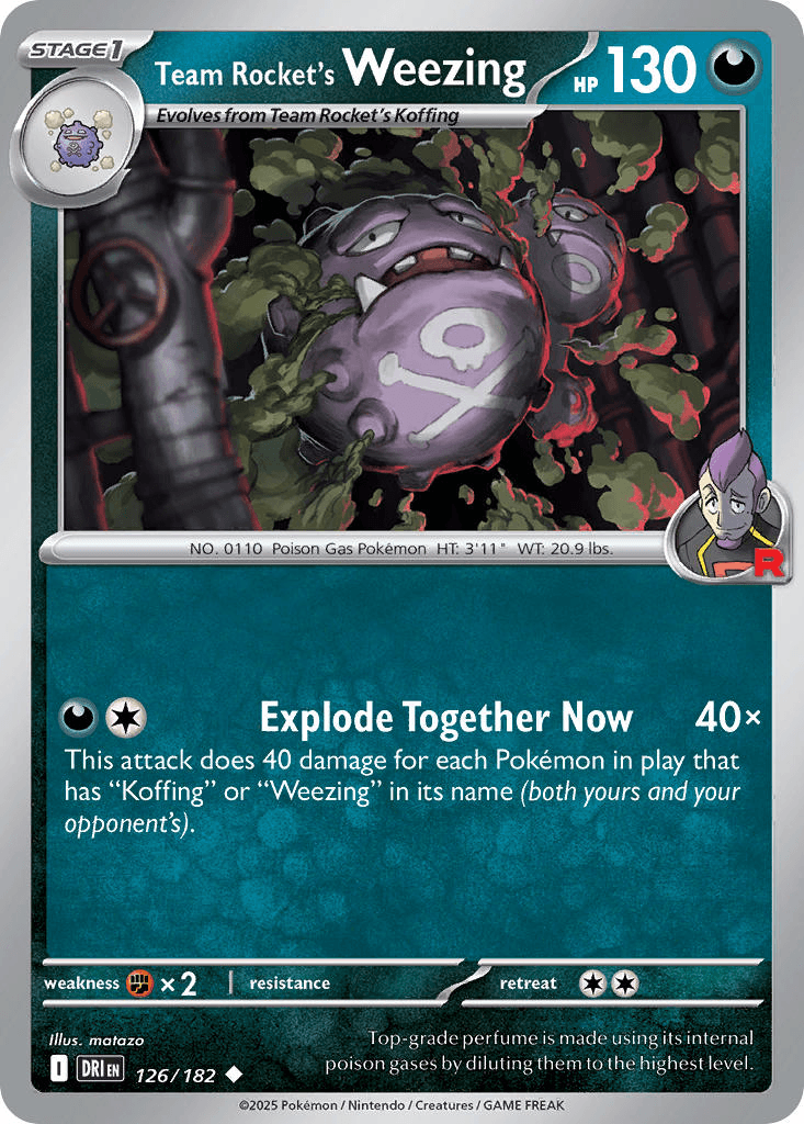 Team Rocket’s Weezing