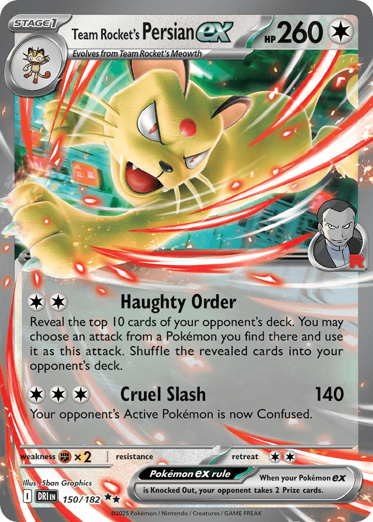 Team Rocket’s Persian ex