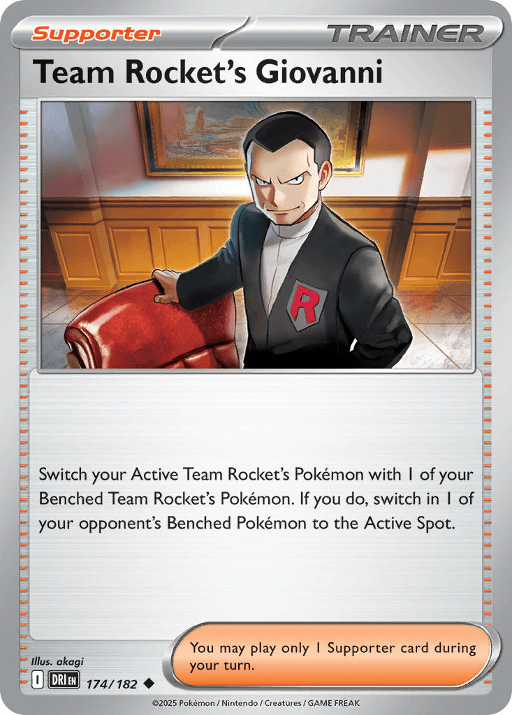 Team Rocket’s Giovanni